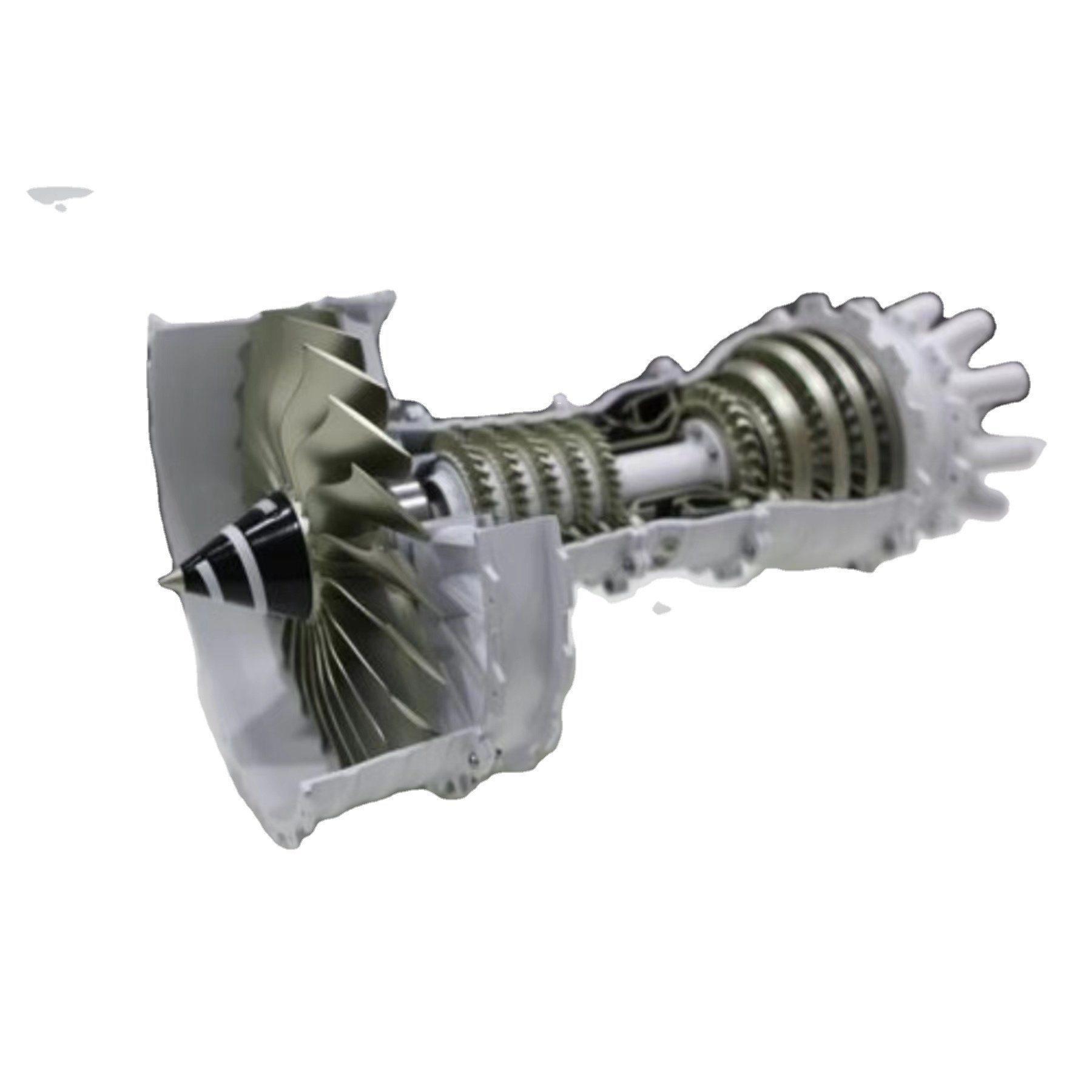 Aircraft Models Industrial-grade Aviation Accessories Impellers Turbine Parts Supports Aviation Rotor Printed Metal Custom 3D /